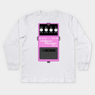 Boss HF-2 Hi Band Flanger Guitar Effect Pedal Kids Long Sleeve T-Shirt